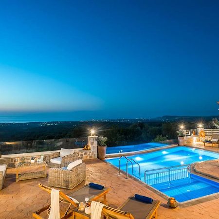 New Villa Kantifes 4 Families Or Couples With Private Pool & Bbq Kirianna エクステリア 写真