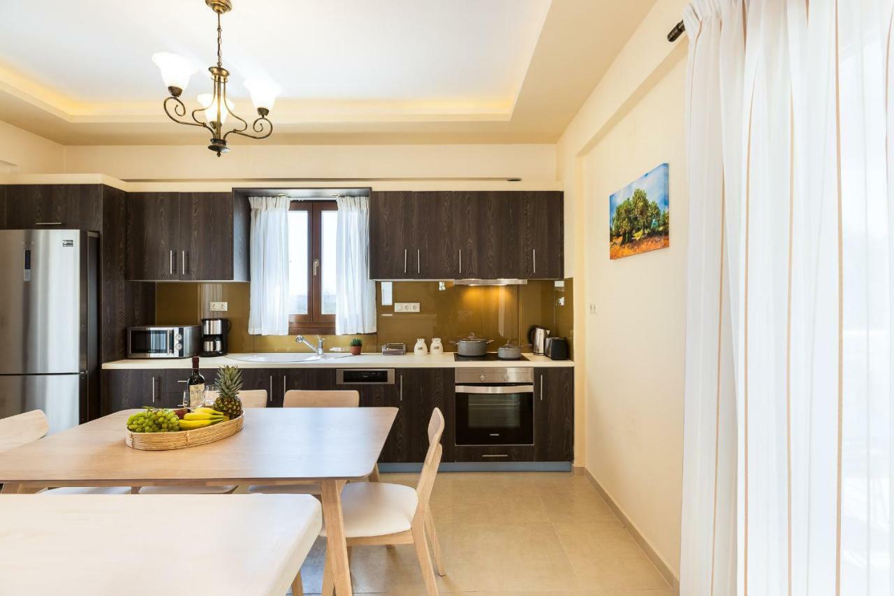New Villa Kantifes 4 Families Or Couples With Private Pool & Bbq Kirianna エクステリア 写真
