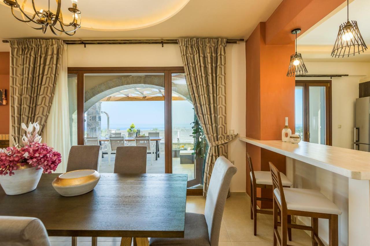 New Villa Kantifes 4 Families Or Couples With Private Pool & Bbq Kirianna エクステリア 写真