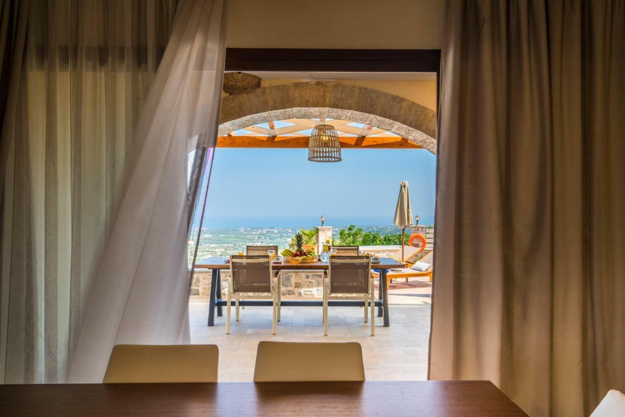 New Villa Kantifes 4 Families Or Couples With Private Pool & Bbq Kirianna エクステリア 写真