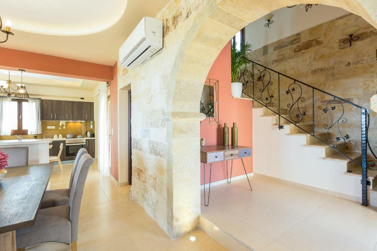 New Villa Kantifes 4 Families Or Couples With Private Pool & Bbq Kirianna エクステリア 写真