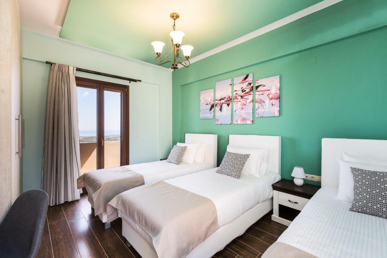 New Villa Kantifes 4 Families Or Couples With Private Pool & Bbq Kirianna エクステリア 写真