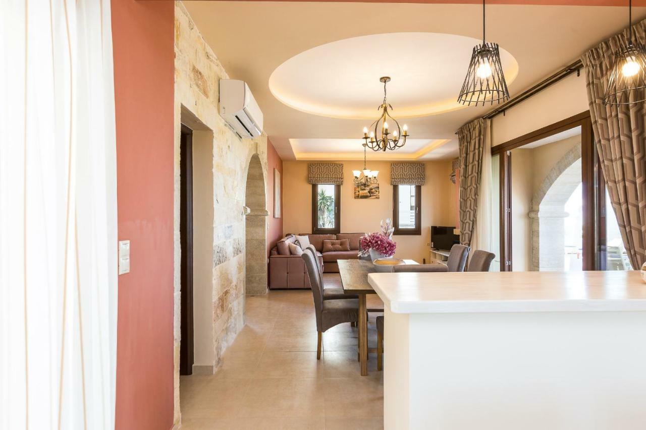 New Villa Kantifes 4 Families Or Couples With Private Pool & Bbq Kirianna エクステリア 写真